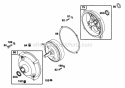 Gear Reducer Assy Diagram and Parts List for 226432-0101-01  Briggs and Stratton Engine